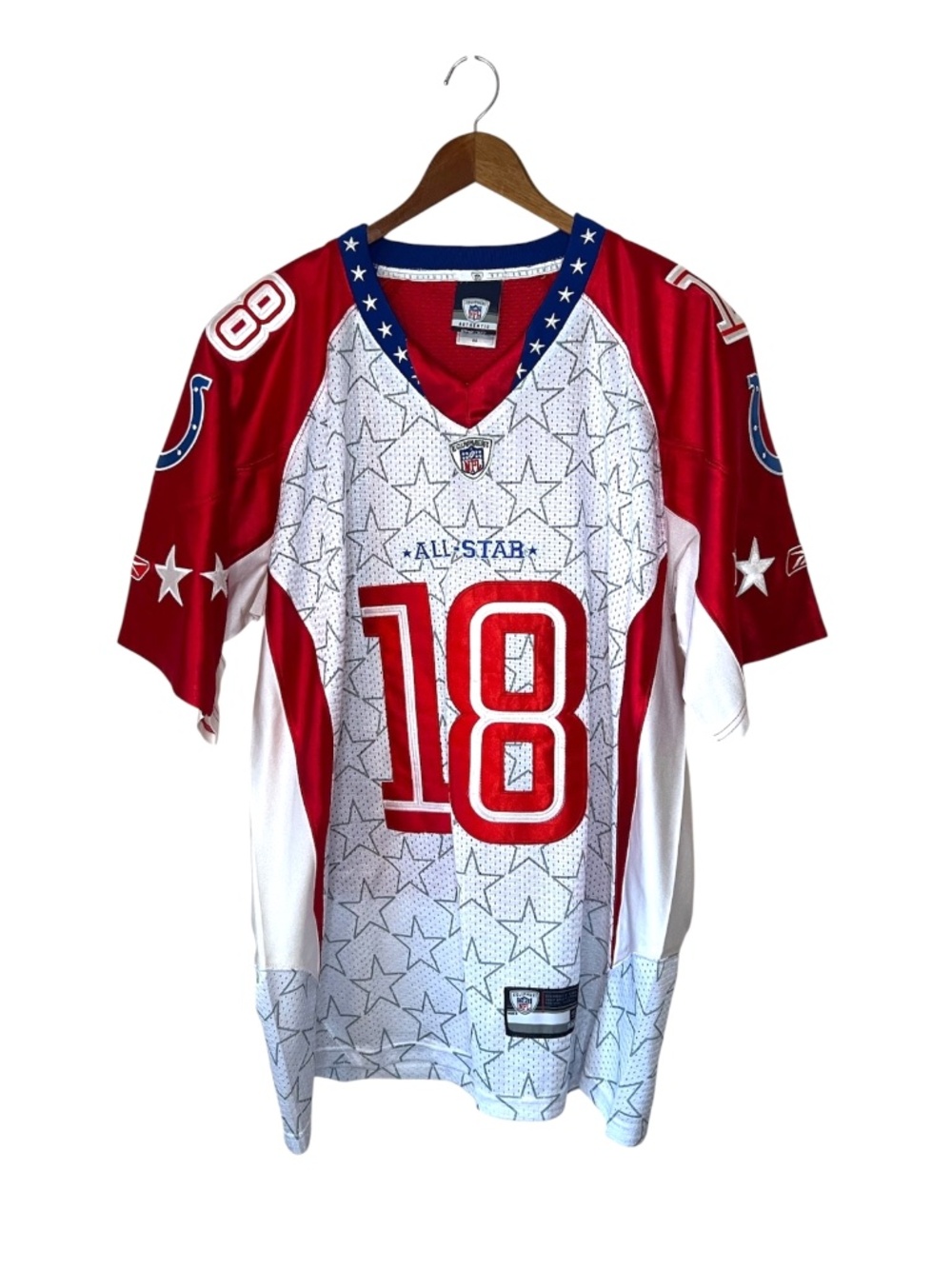 Reebok NFL 2009 Pro Bowl Peyton Manning #18 Indianapolis Colts Football Jersey